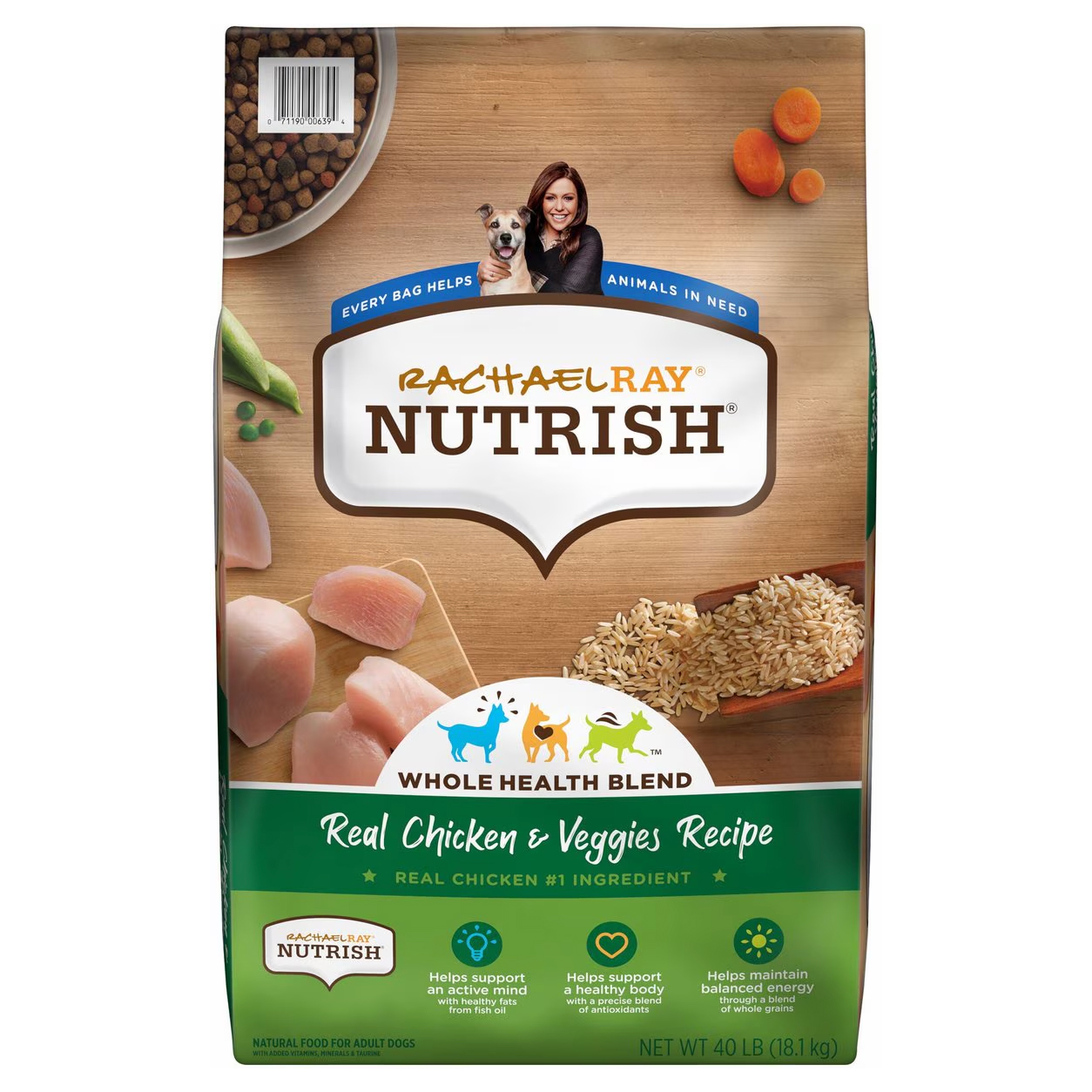 Rachael Ray Nutrish Real Chicken & Veggies Dog Food