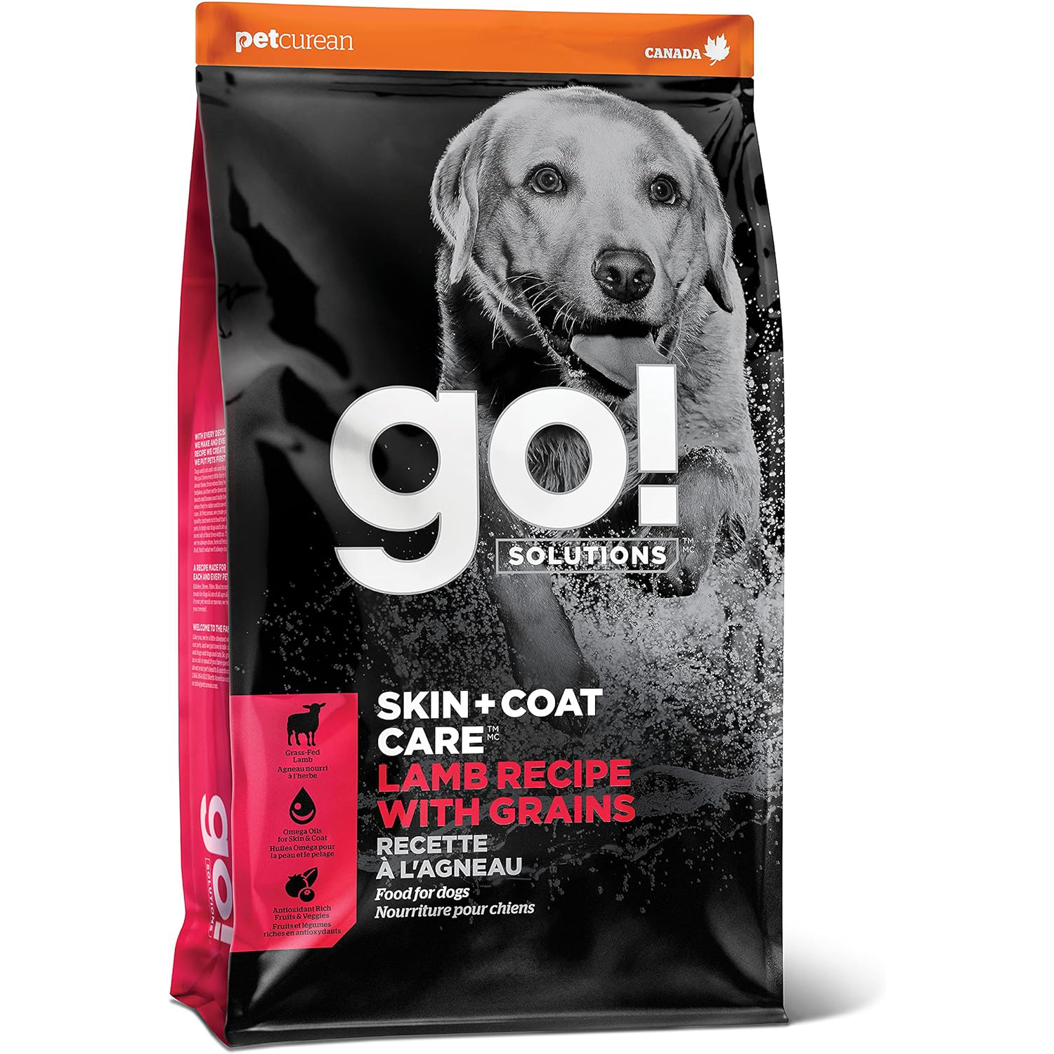 Go! Solutions Skin + Coat Care Lamb Meal Recipe Dry Dog Food