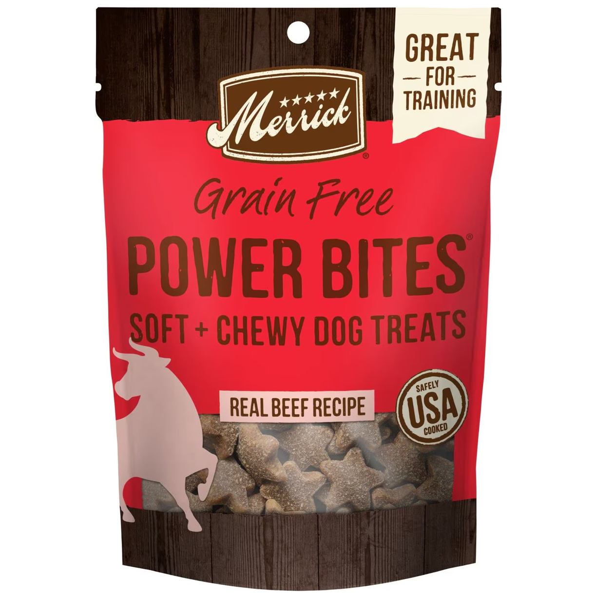 Merrick Power Bites Grain-Free Soft & Chewy Dog Treats